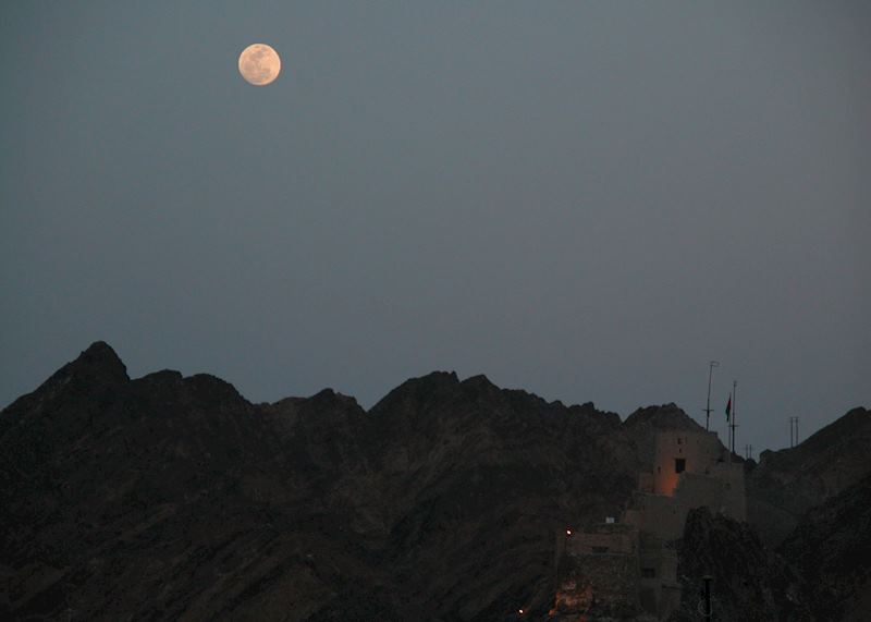 Muscat at moonlight