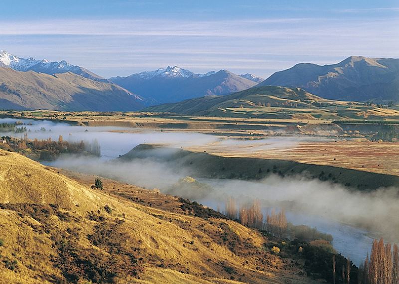 Mist on the river, Wanaka