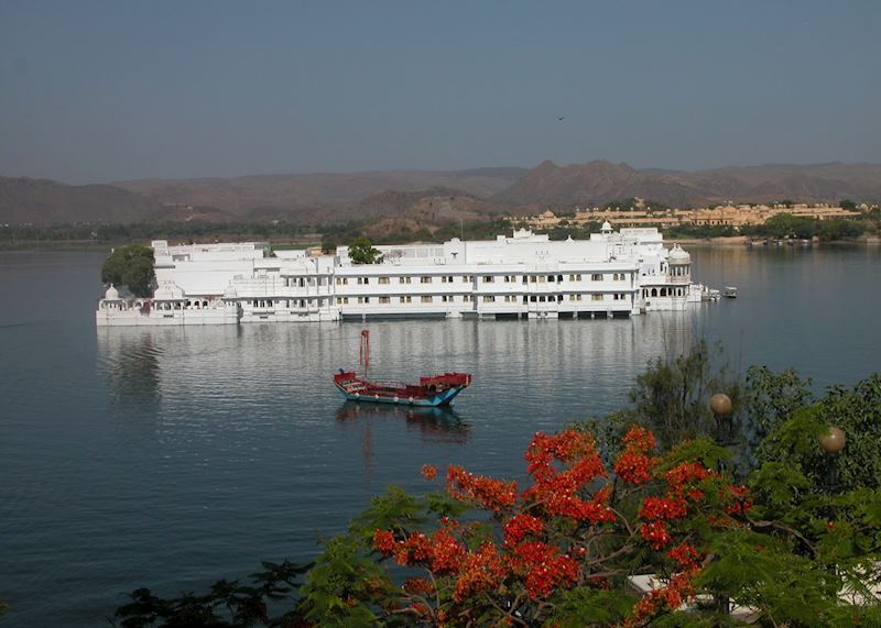 View of Lake Palace Hotel