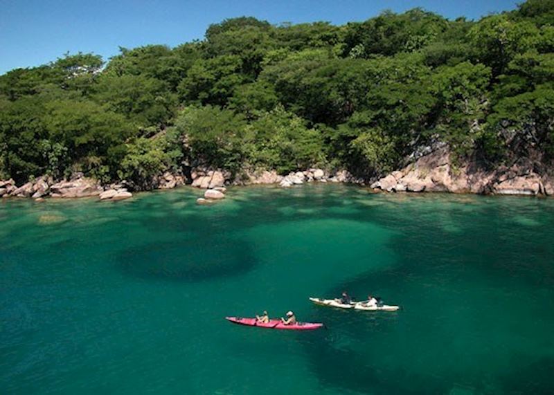 Kayak Africa's Mumbo Island, Lake Malawi