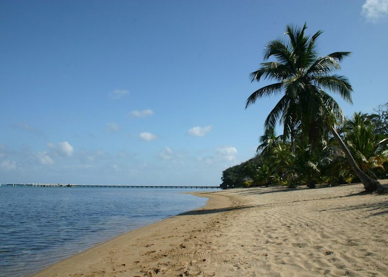The beaches of Roatan Island, Honduras