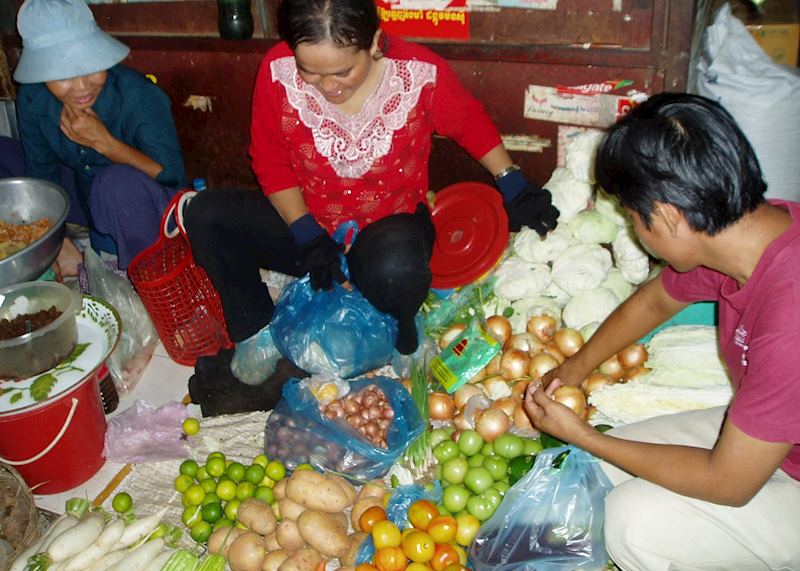 Local Market, Battambang, Cambodia