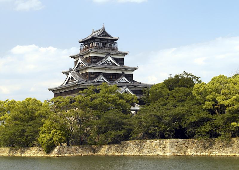 Hiroshima castle, Japan