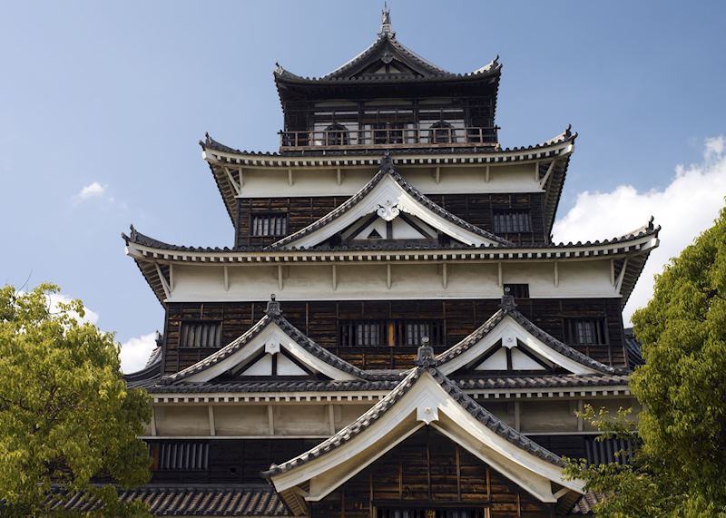 Hiroshima castle, Japan