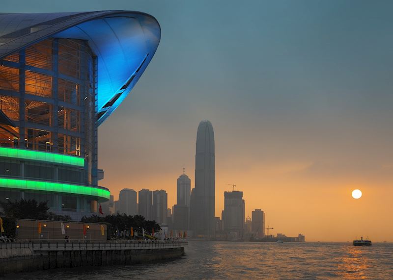 Hong Kong harbour