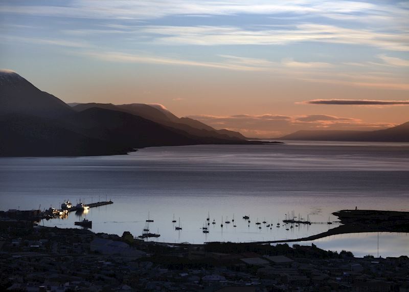 View of the Beagle Channel, Ushuaia