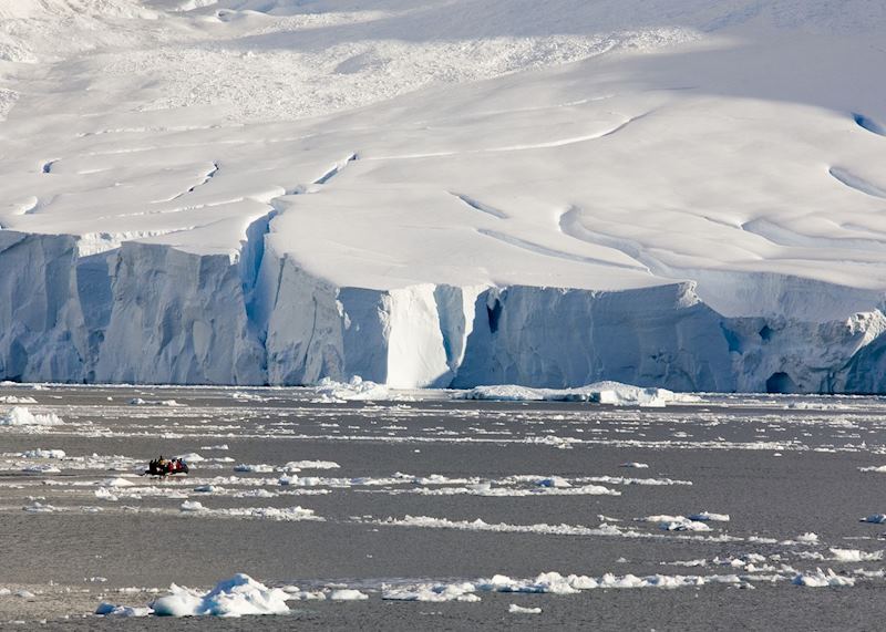 Zodiac excursion, Antarctica