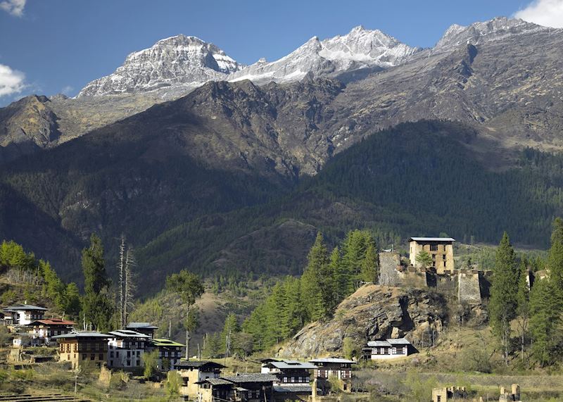 Drukgyel Dzong, near Paro, Bhutan