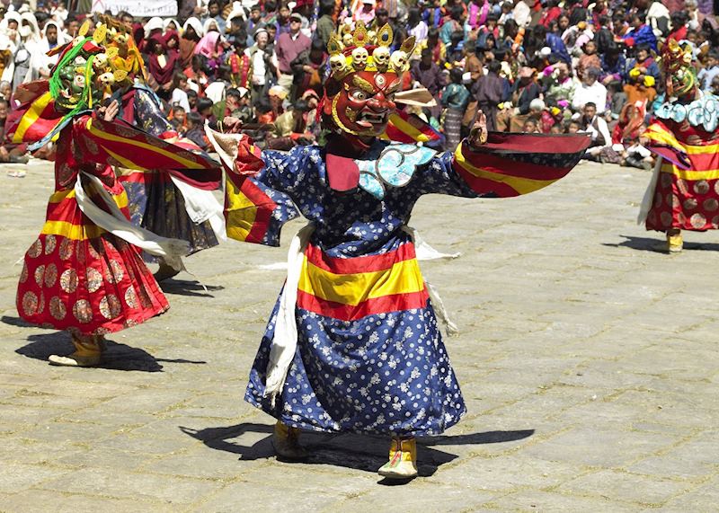 Paro tsechu, Bhutan