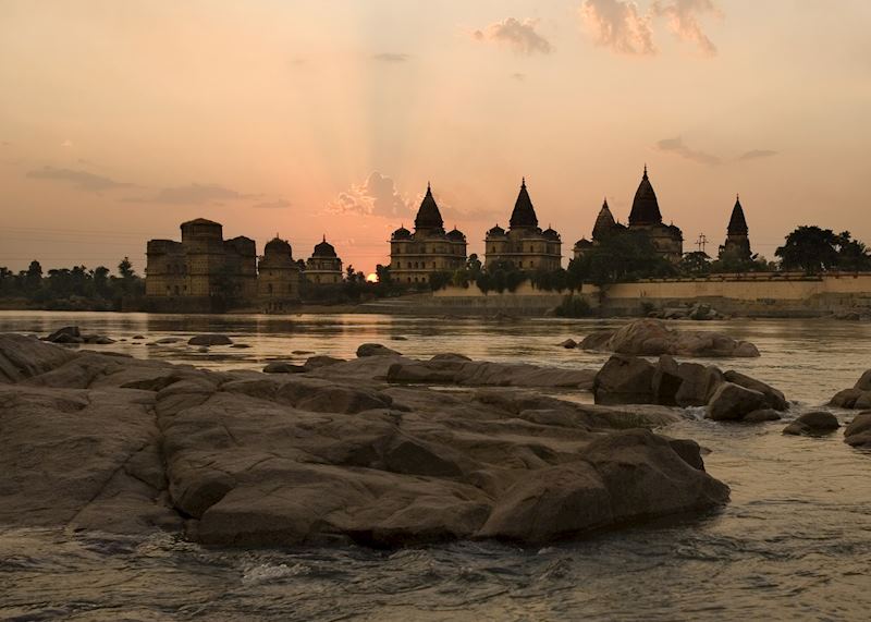 Temples at Orchha, India