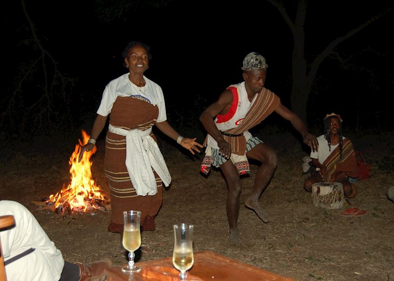 Dancing at Ifotaka Community Forest, Madagascar