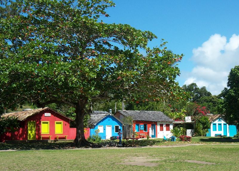 Main square, Trancoso, Brazil