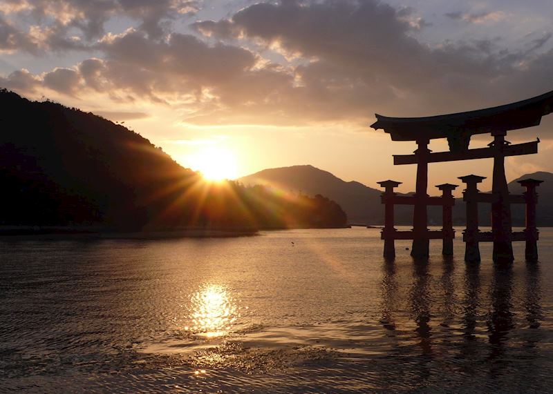 Sunset over Miyajima