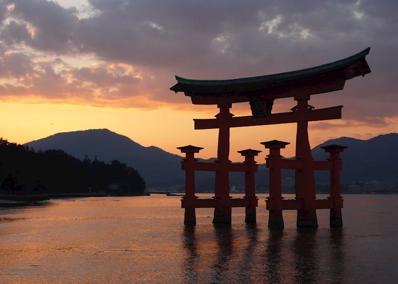Sunset over Miyajima