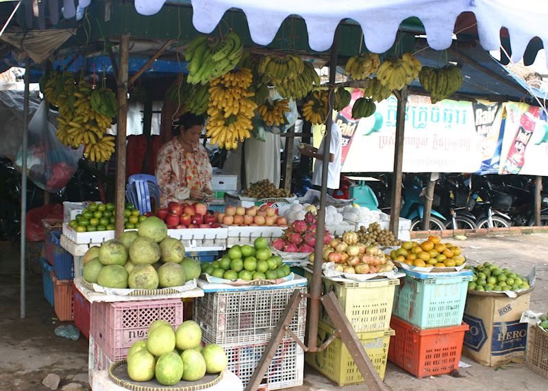 Market stall, Sihanoukville, Cambodia