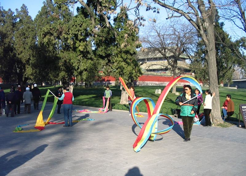 Morning Exercises in Beijing