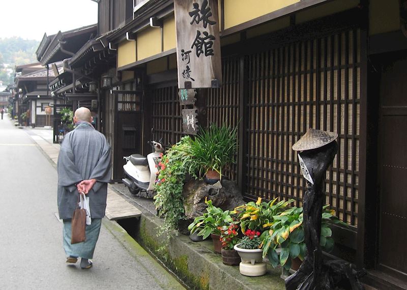 Monk in Takayama