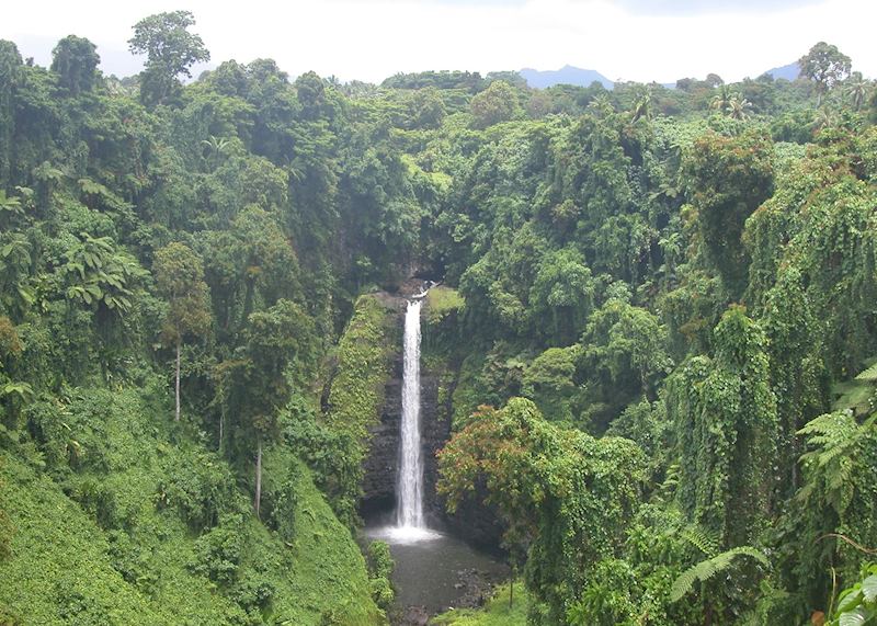Papapapai-Tai Falls, Upolu