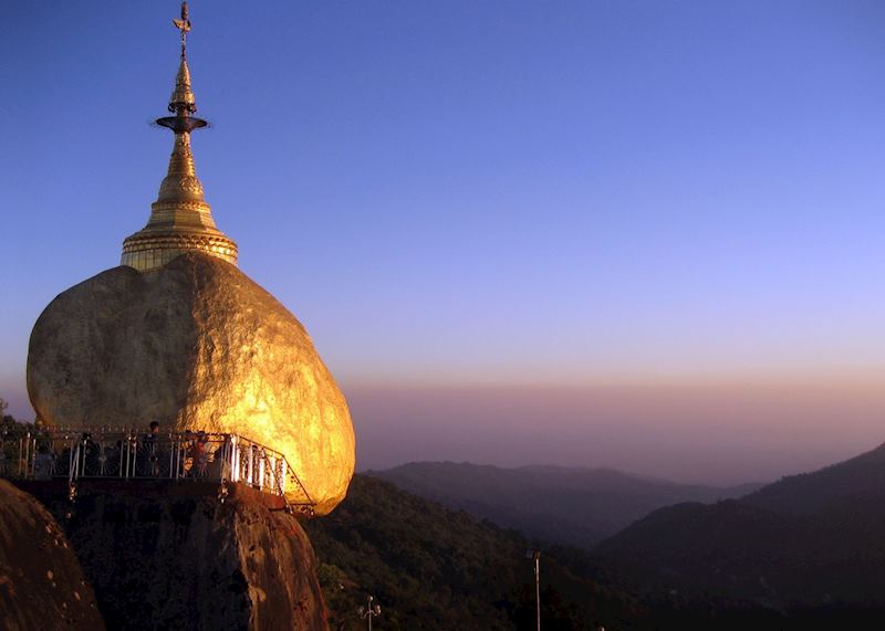 Golden Rock Pagoda