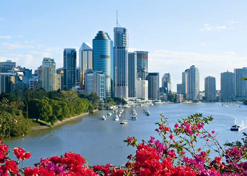 Brisbane River and City, Queensland