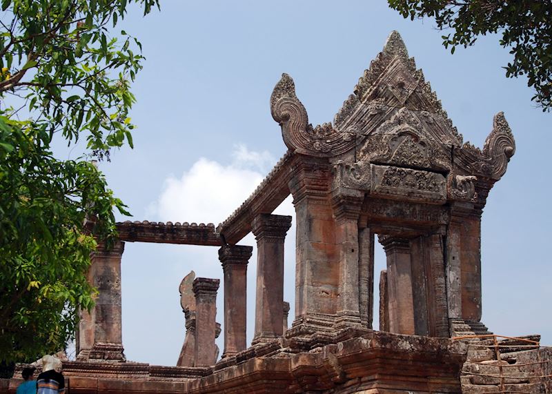 The first gate at Preah Vihear