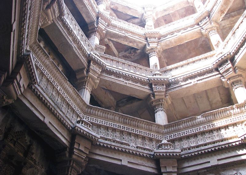 The stepwell at Ahmedabad