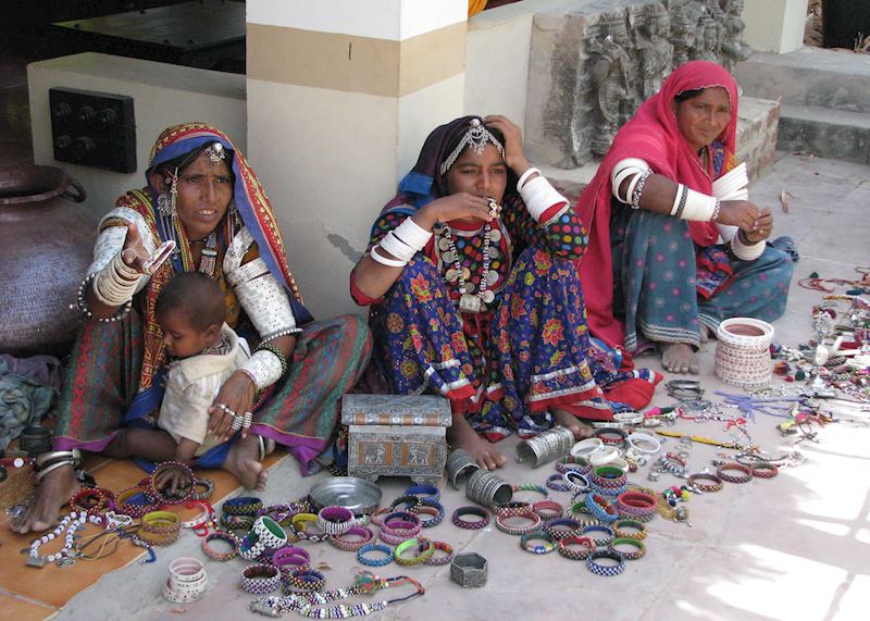 The Rabari's with their traditional jewellry
