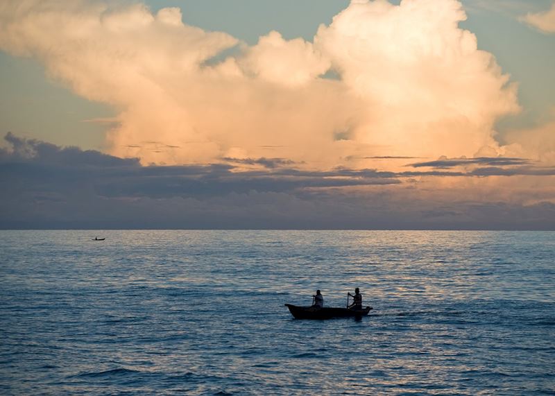Fishermen on Lake Malawi