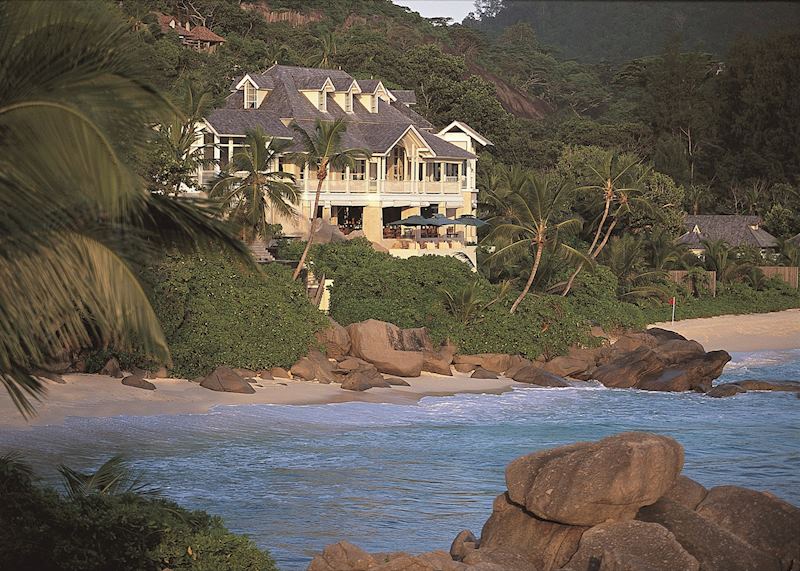 Main Building at Banyan Tree, Seychelles