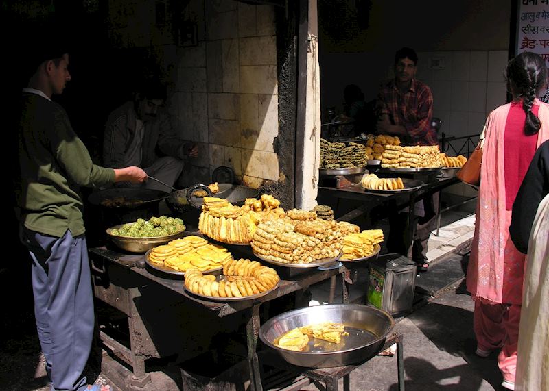 Exploring Shimla market