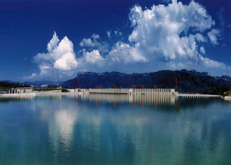 Edge of the Three Gorges Dam