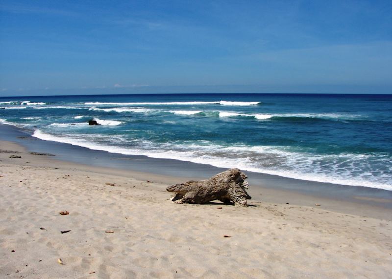 Beautiful pacific coast beach, Costa Rica