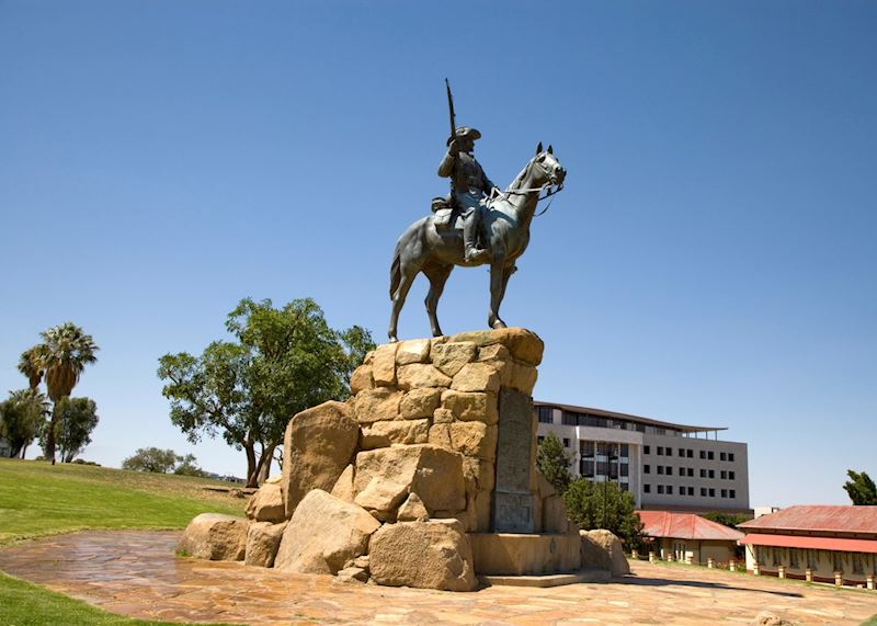 The Equestrian statue, Windhoek