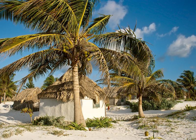 Tulum beach huts