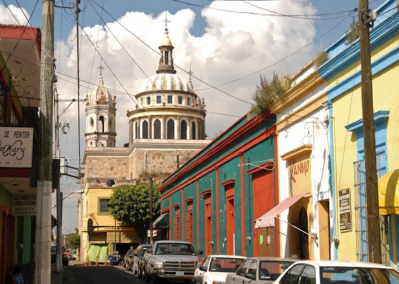 The old town of Tlaquepaque, Guadalajara