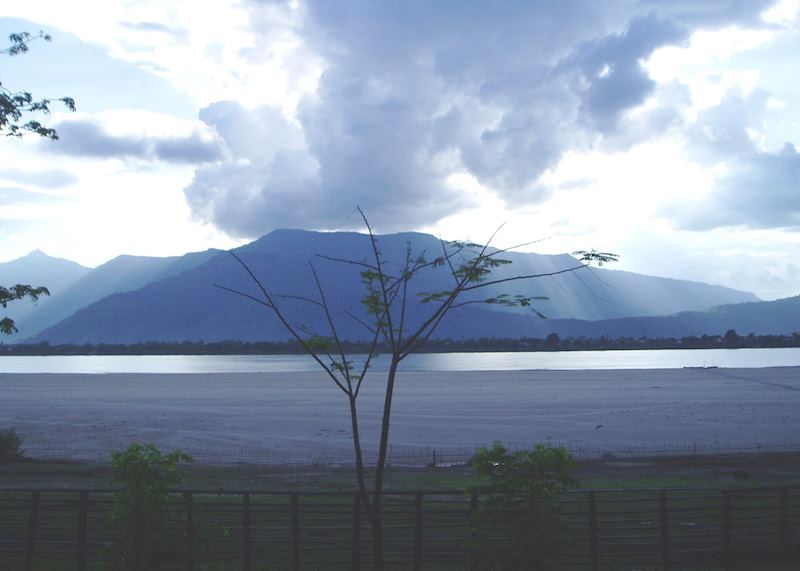 View from La Folie Lodge, Champasak