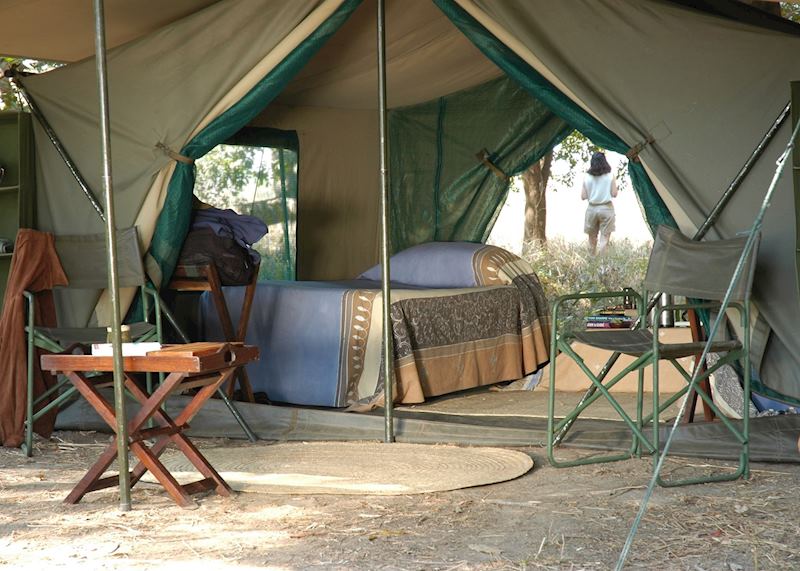 A Robin Pope Safaris Mobile Camp