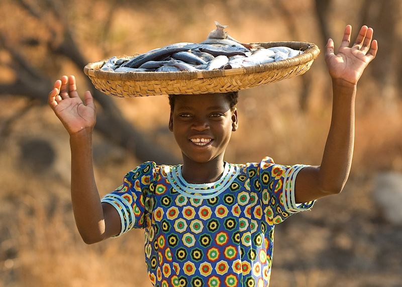 Local girl at Cape Maclear
