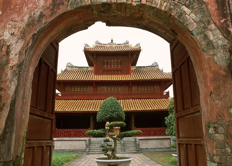 Temple in the Forbidden Purple City, Hue