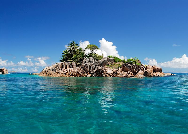 St Pierre Island off the coast of Praslin