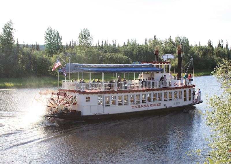 Sternwheeler boat trip, Fairbanks