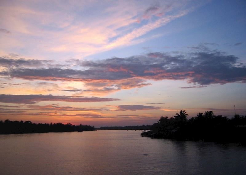 Sunset, Can Tho, Vietnam