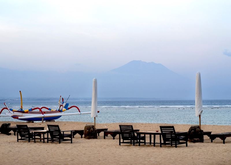 Beach at dusk, Sanur