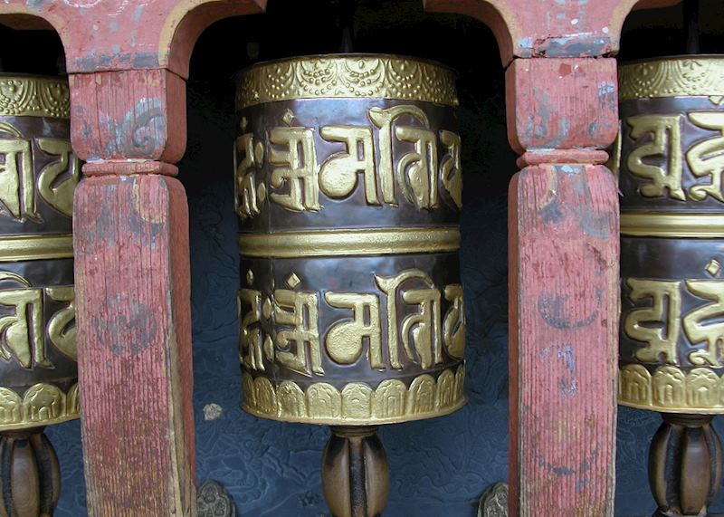 Prayer wheels