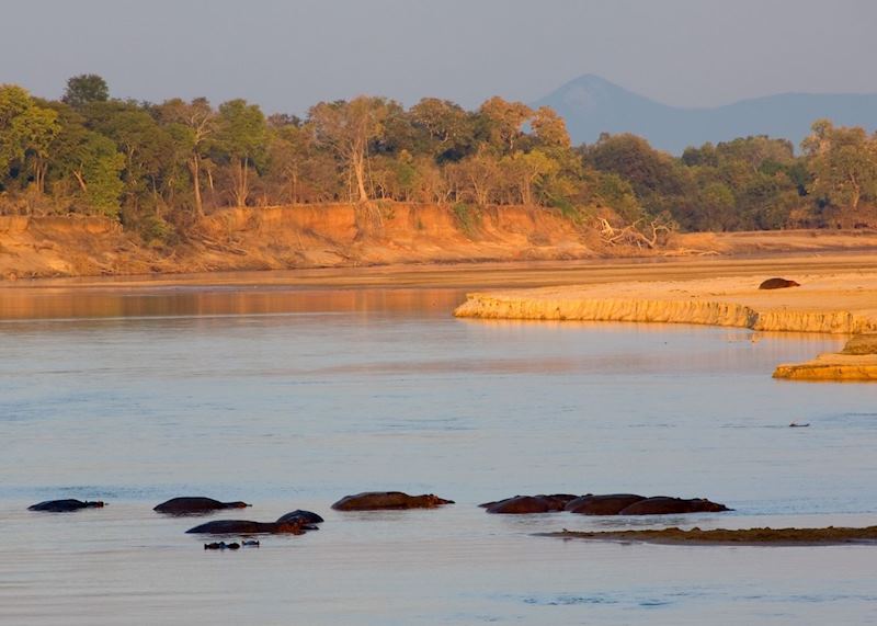 Sunset on the Luangwa River