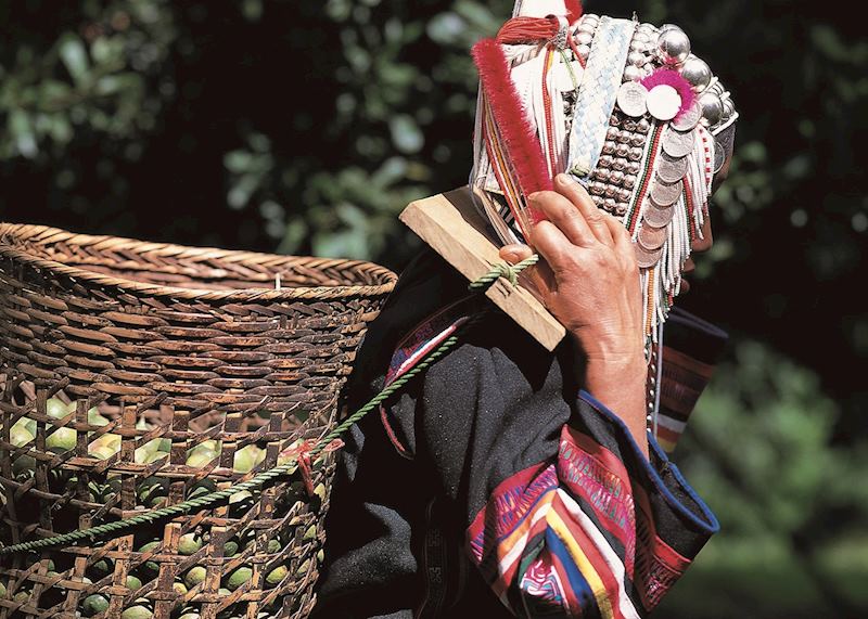 Ethnic hilltribes live in harmony with nature in northern Thailand