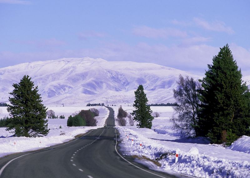Mackenzie Country in Winter, New Zealand