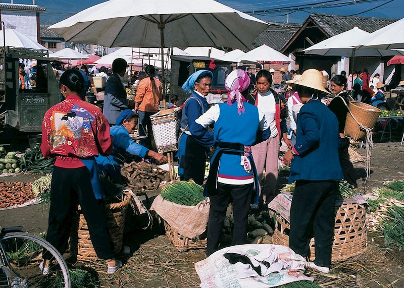 Local market, Dali