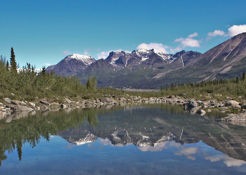 Reflecting pool near McCarthy
