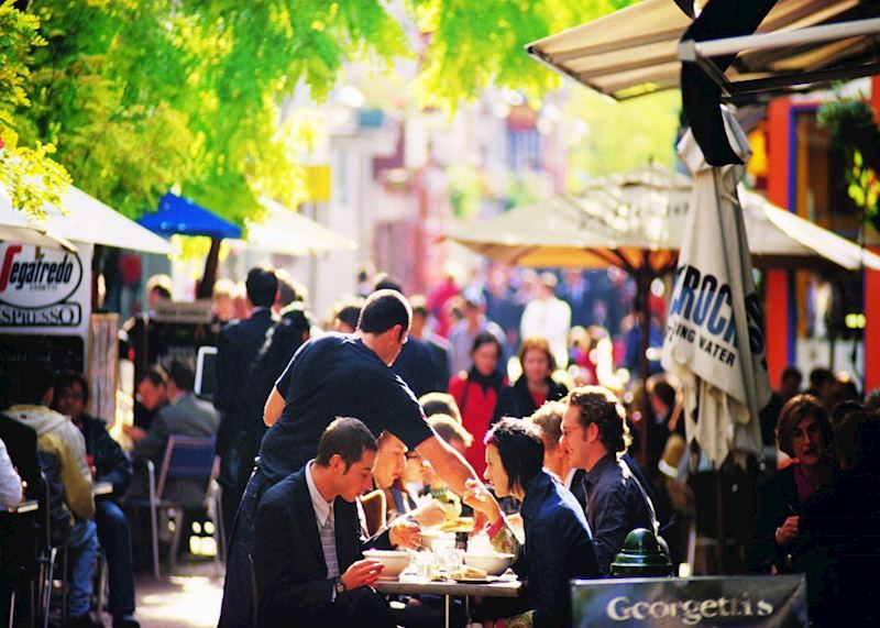Cafe scene, Melbourne